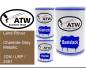 Preview: Land-Rover, Charente Grey Metallic, 1DN / LRP / 2451: 500ml Lackdose + 500ml Klarlack + 250ml Härter - Set, von ATW Autoteile West.